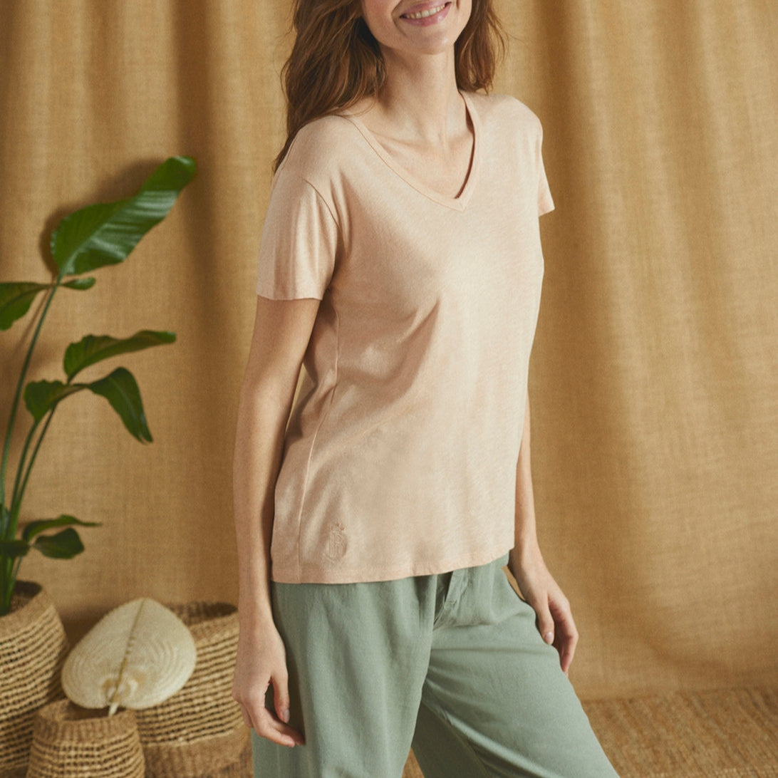 T-Shirt Taco - Hazelnut - Femme