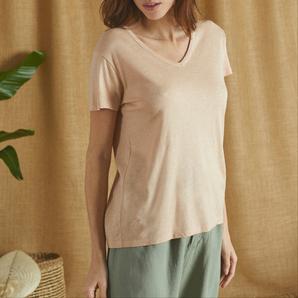 T-Shirt Taco - Hazelnut - Femme