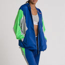 Tactel Wind Sweatshirt - Supreme/Fluo Green - Mixed
