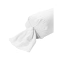 Washed Linen - Bolster Pillowcase - White