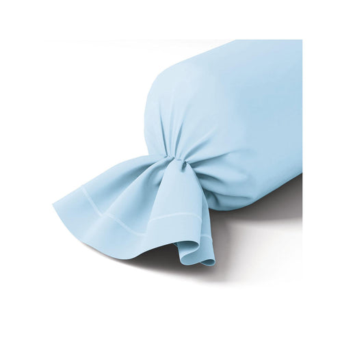 Percale Unie - Taie De Traversin - Bleu Ciel