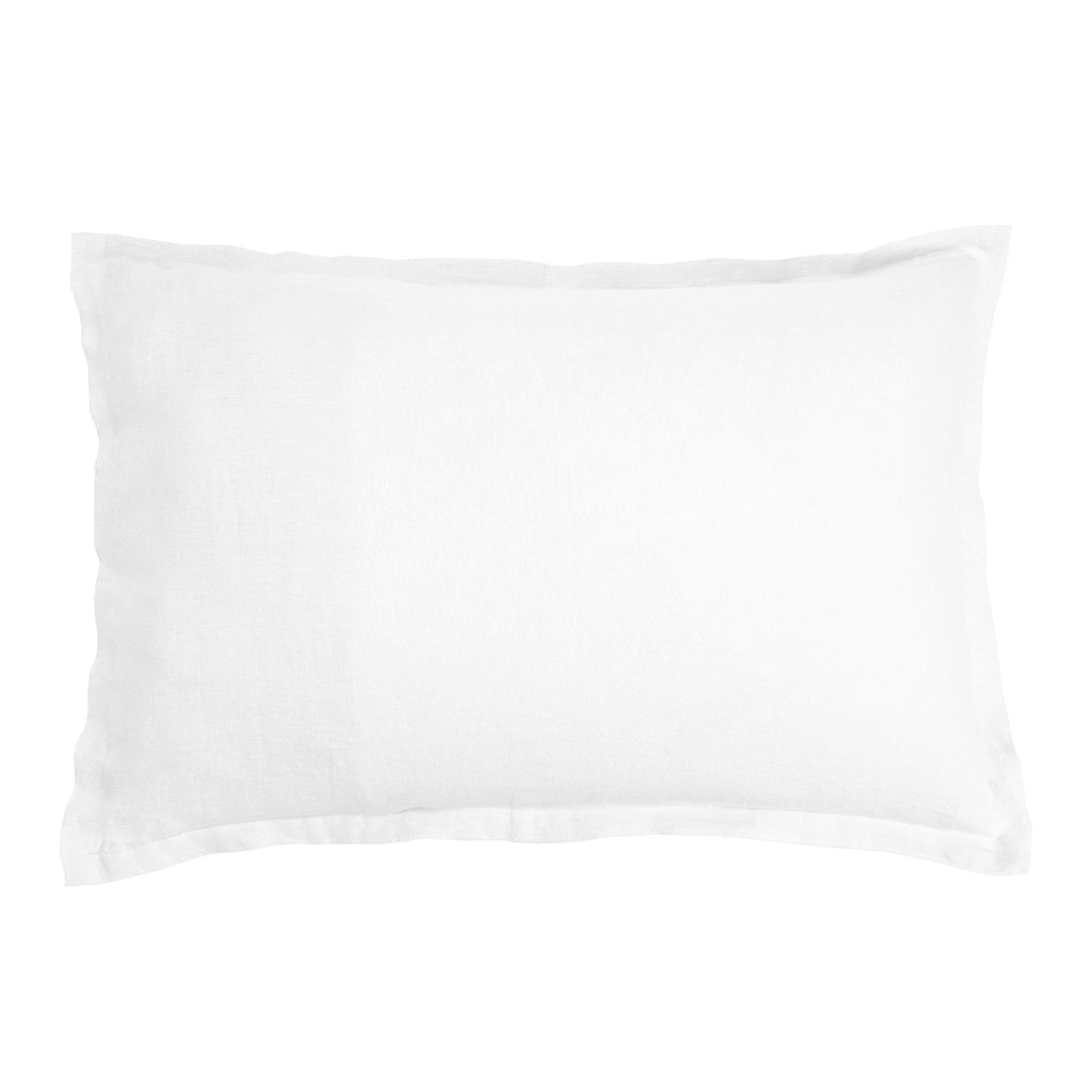 Washed Linen - Pillowcase - White