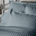 Satin Uni Jacquard - Taie d'Oreiller - Minéral
