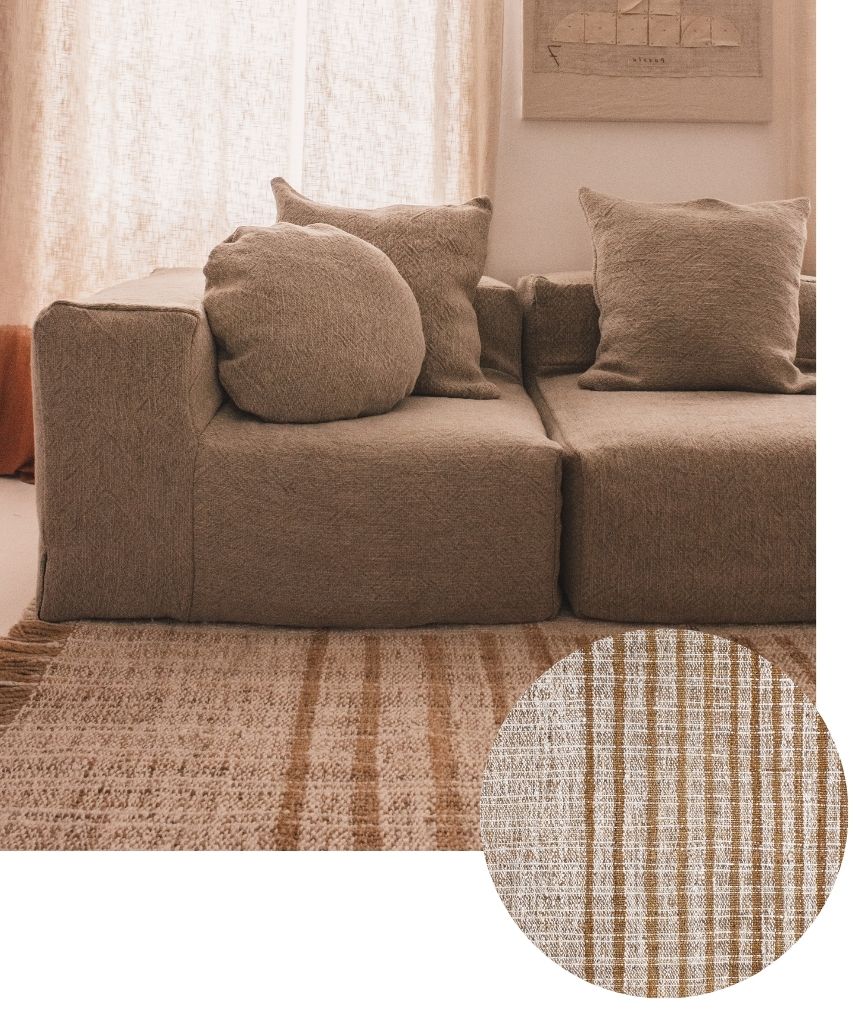 Handmade Jute Rug - Natural