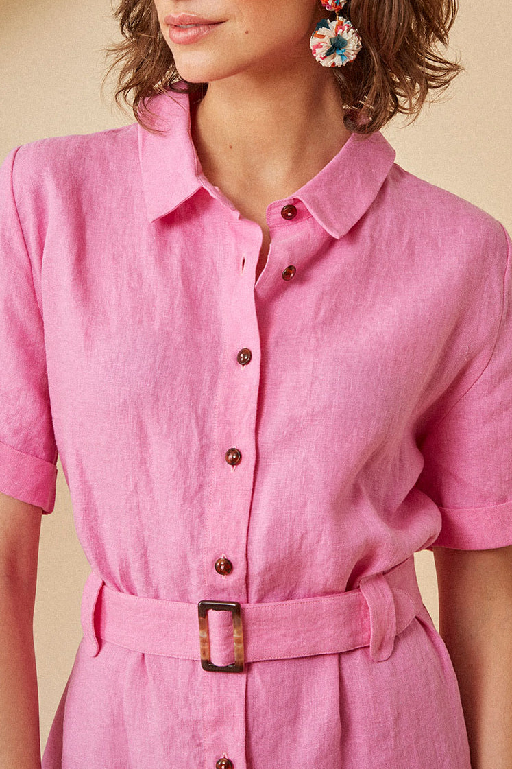 Robe Tandem - Rose Fluo