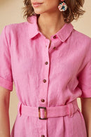 Vestido Tándem - Rosa Neón