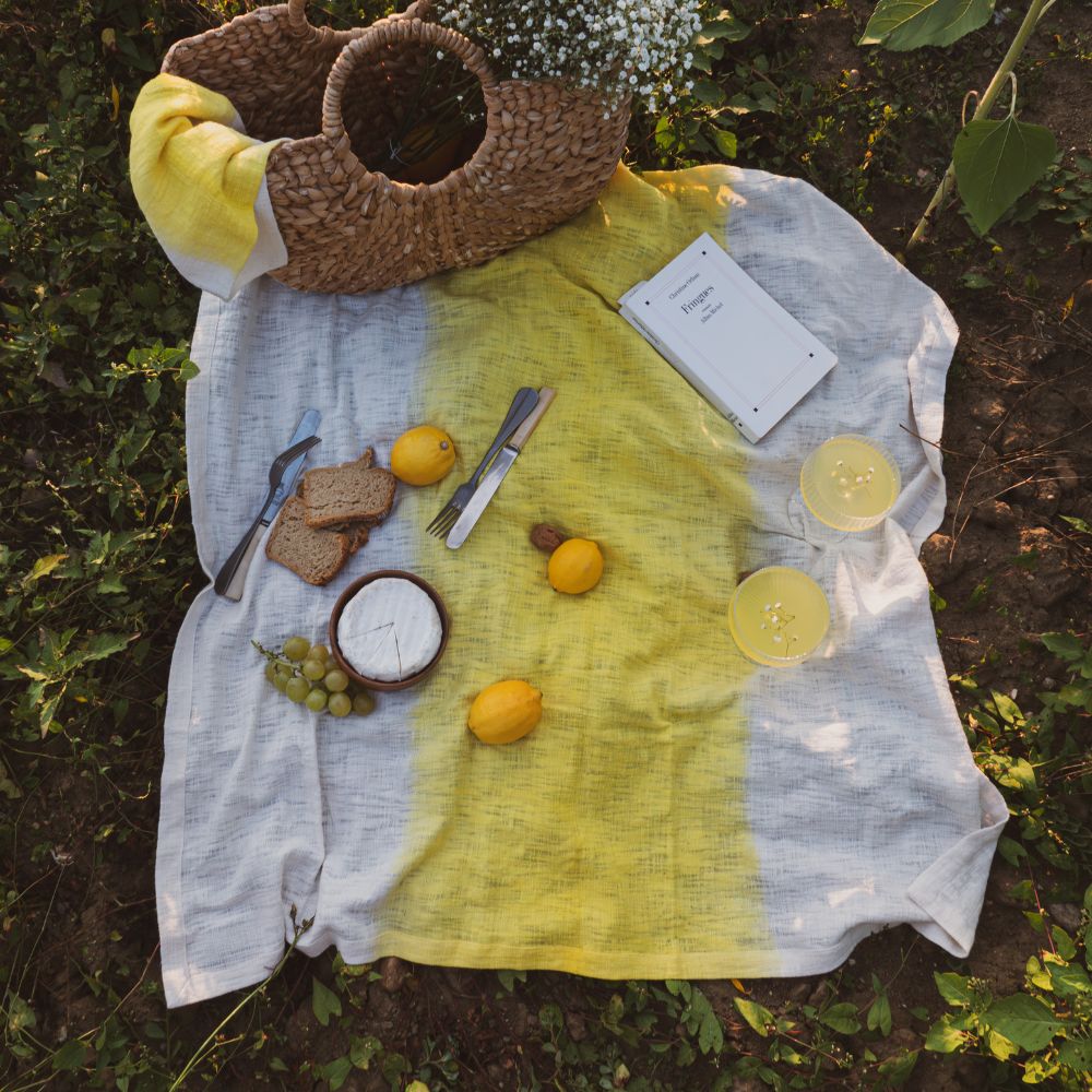 Nappe En Coton Tandori - Coloris Citrus