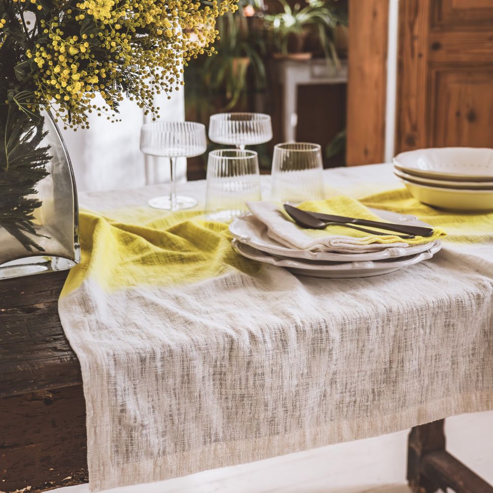 Nappe En Coton Tandori - Coloris Citrus