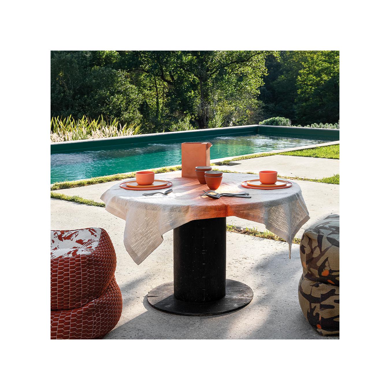 Mantel de algodón - Tandori - Mandarina