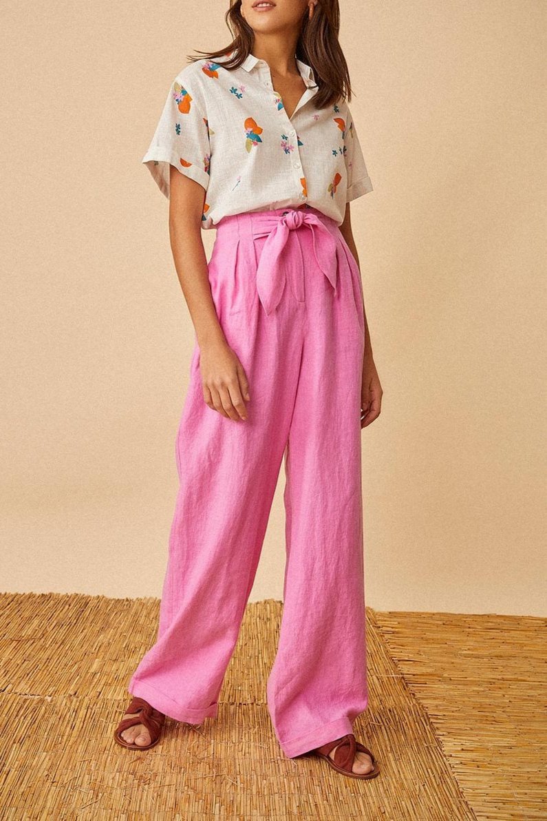 Pantalon Tanger - Rose Fluo