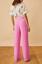 Pantalones Tangier - Rosa Neón