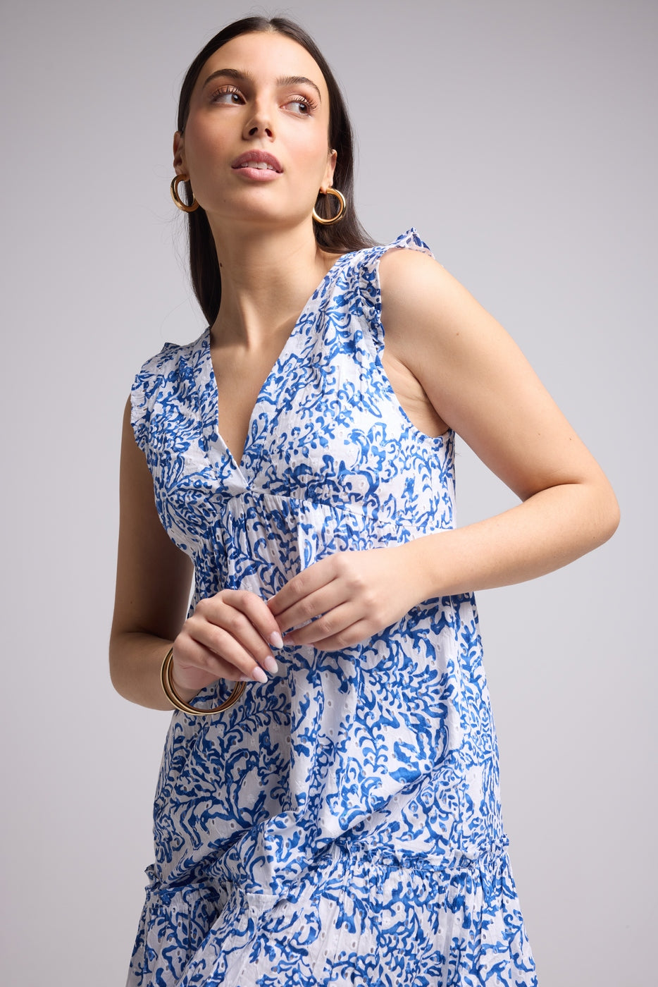 Short Dress - Tania Short - Blue