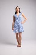 Short Dress - Tania Short - Blue