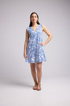 Short Dress - Tania Short - Blue