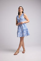 Short Dress - Tania Short - Blue