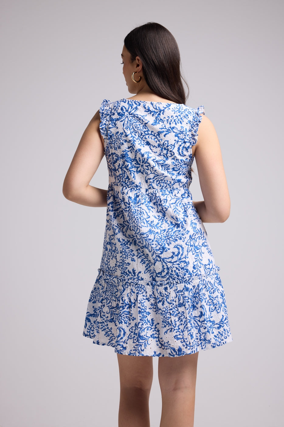 Short Dress - Tania Short - Blue
