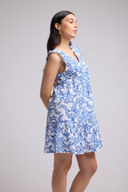 Short Dress - Tania Short - Blue