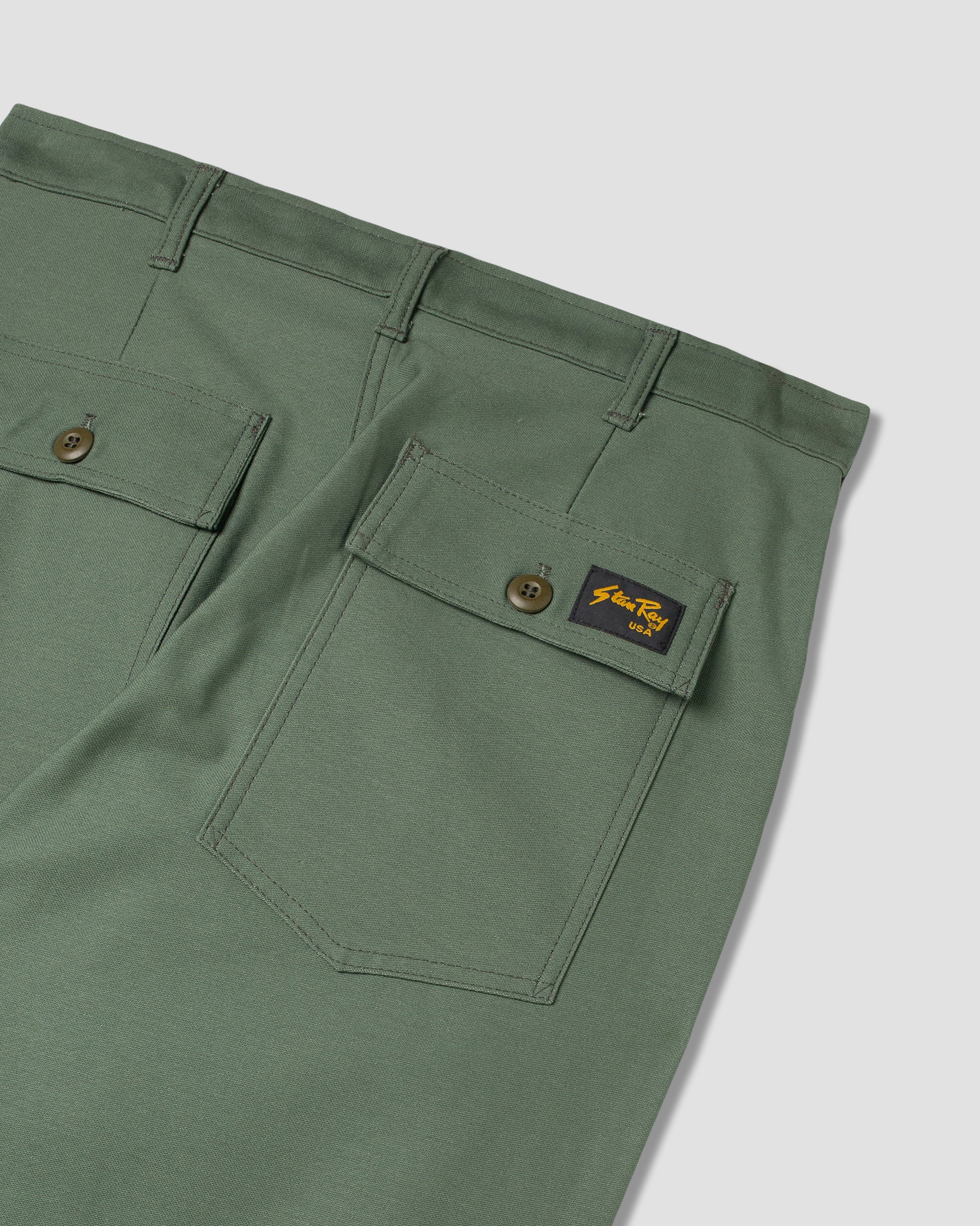 Taper Fatigue - Olive Sateen 8.5Oz