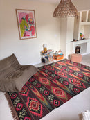 Tapis Kilim Ukrainien - Multicolore