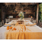 Mantel grande de algodón Tara - Color Marigold