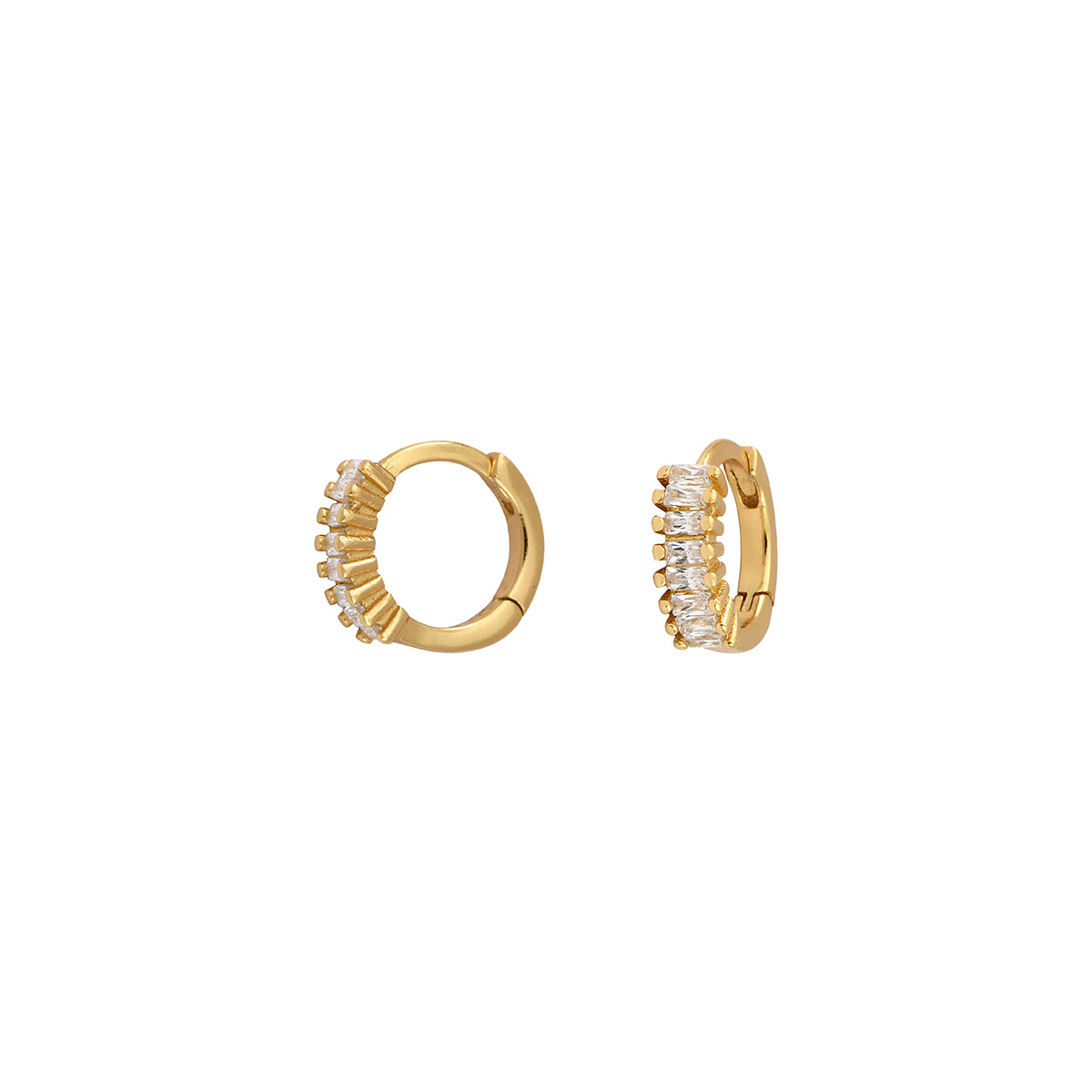 Pendientes Aros Mini Tara Oro