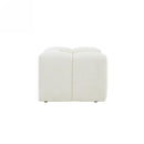 Fauteuil Fixe - Tasta - 1 Place - Tissu - Beige