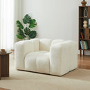 Fauteuil Fixe - Tasta - 1 Place - Tissu - Beige