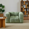 Tasta - Sillón fijo de 1 plaza - Tela verde