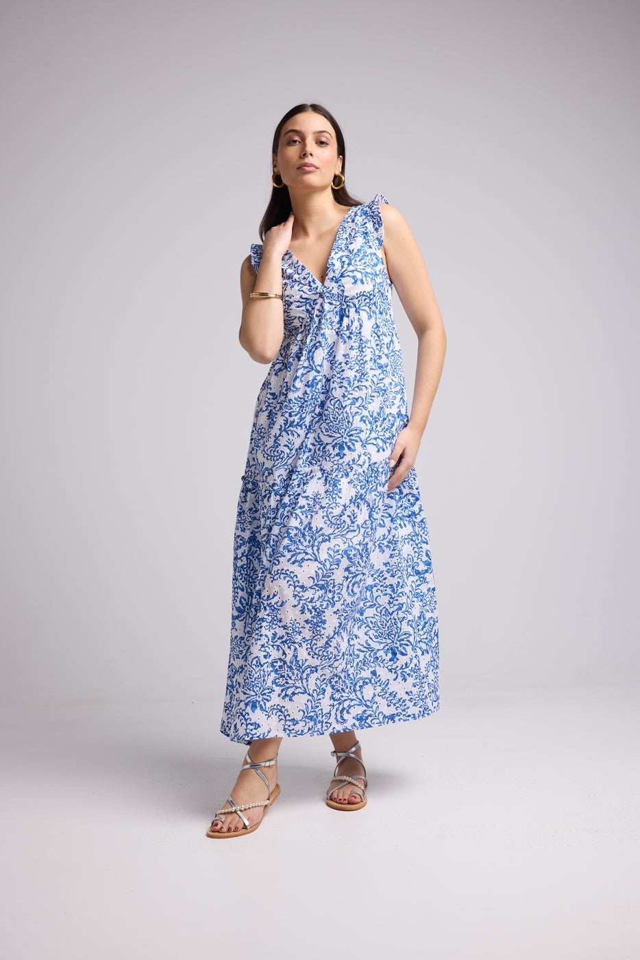 Robe Longue - Tatianna - Bleu