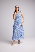 Robe Longue - Tatianna - Bleu