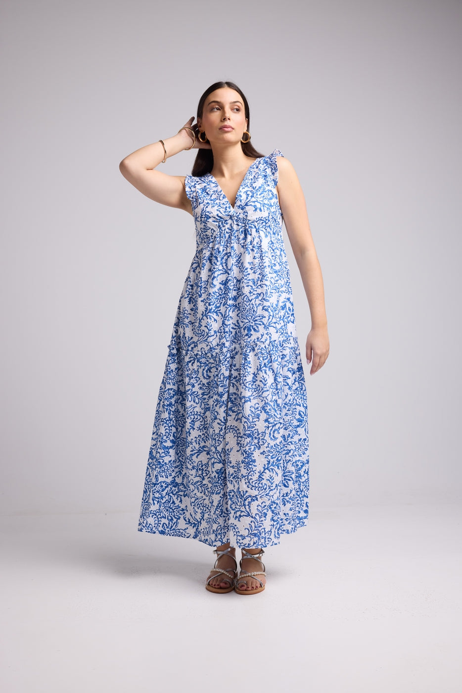 Robe Longue - Tatianna - Bleu