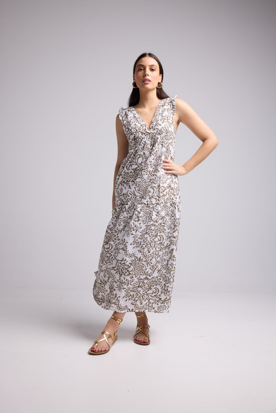Robe Longue - Tatianna - Khaki
