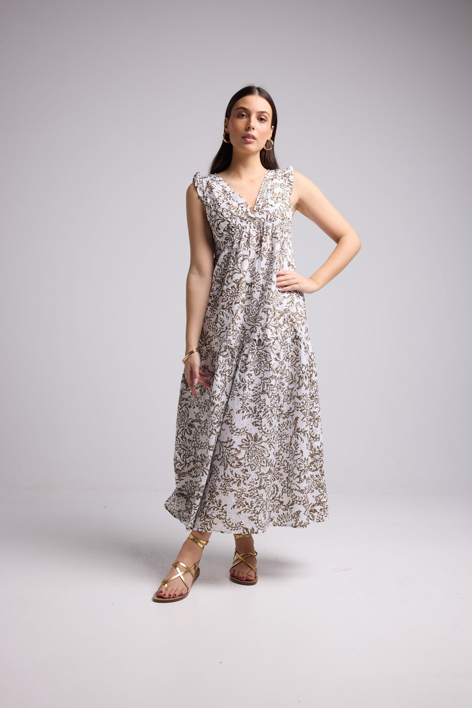 Robe Longue - Tatianna - Khaki