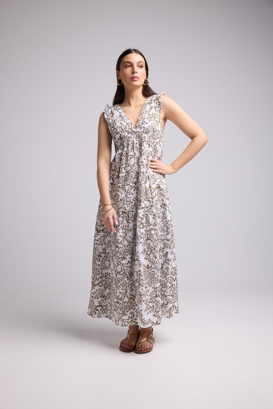 Robe Longue - Tatianna - Khaki