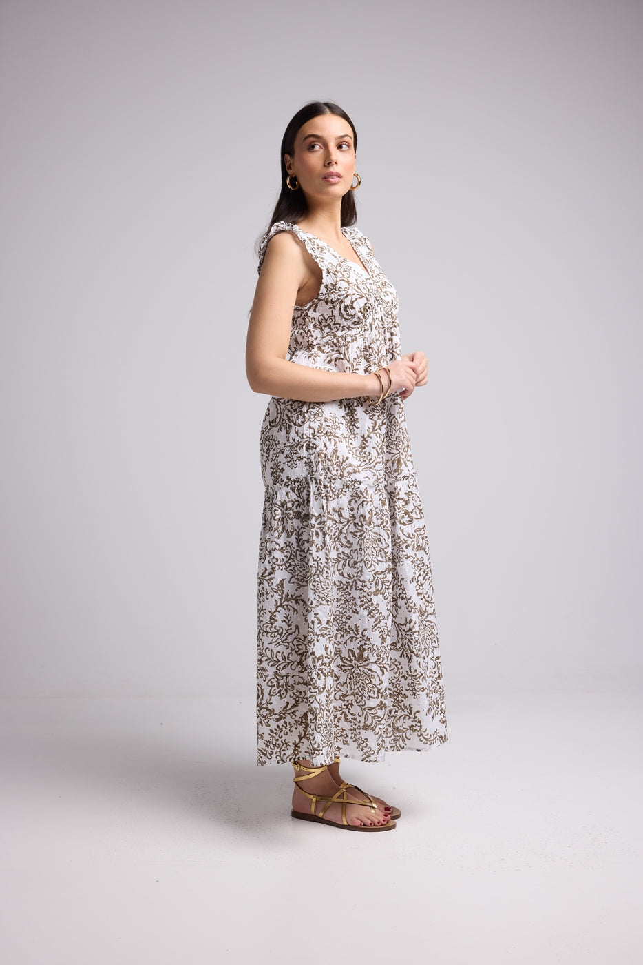 Robe Longue - Tatianna - Khaki