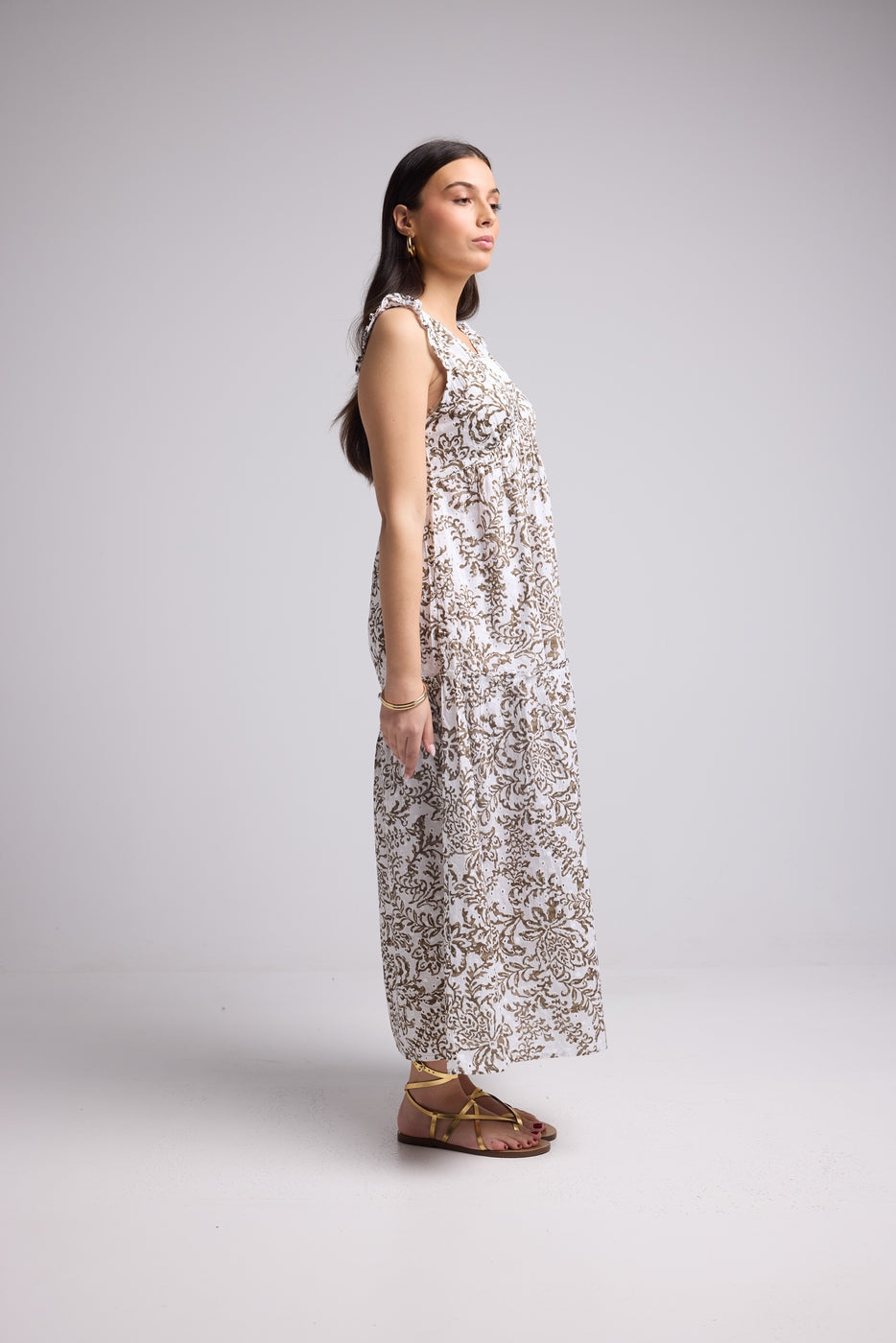 Robe Longue - Tatianna - Khaki