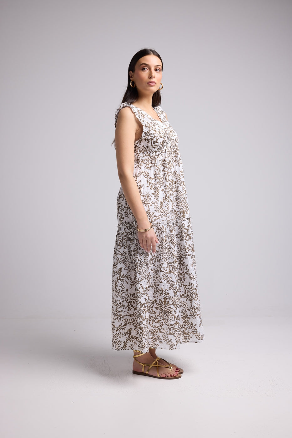 Robe Longue - Tatianna - Khaki