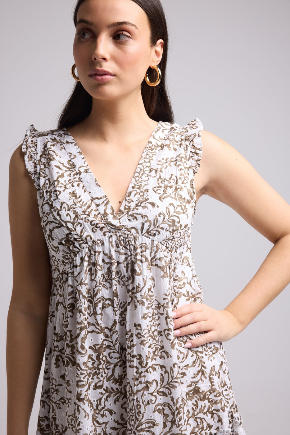 Robe Longue - Tatianna - Khaki
