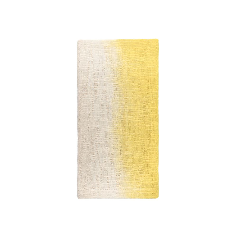 Lot De 4 Serviettes De Table En Coton Tatin - Coloris Citrus