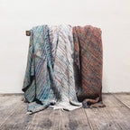 Plaid de tejido manual - Coco - 140 x 220 cm