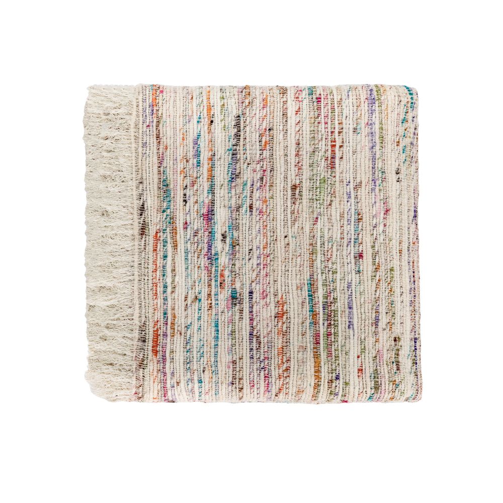 Plaid de tejido manual - Coco - 140 x 220 cm
