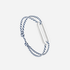 Bracelet Tavire - Bleu Marine & Blanc