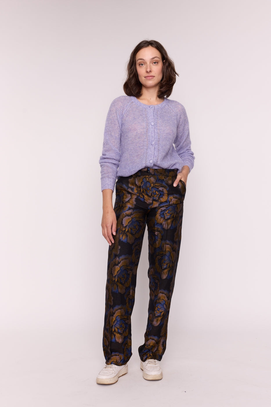 Pantalón de sastre - Jacquard