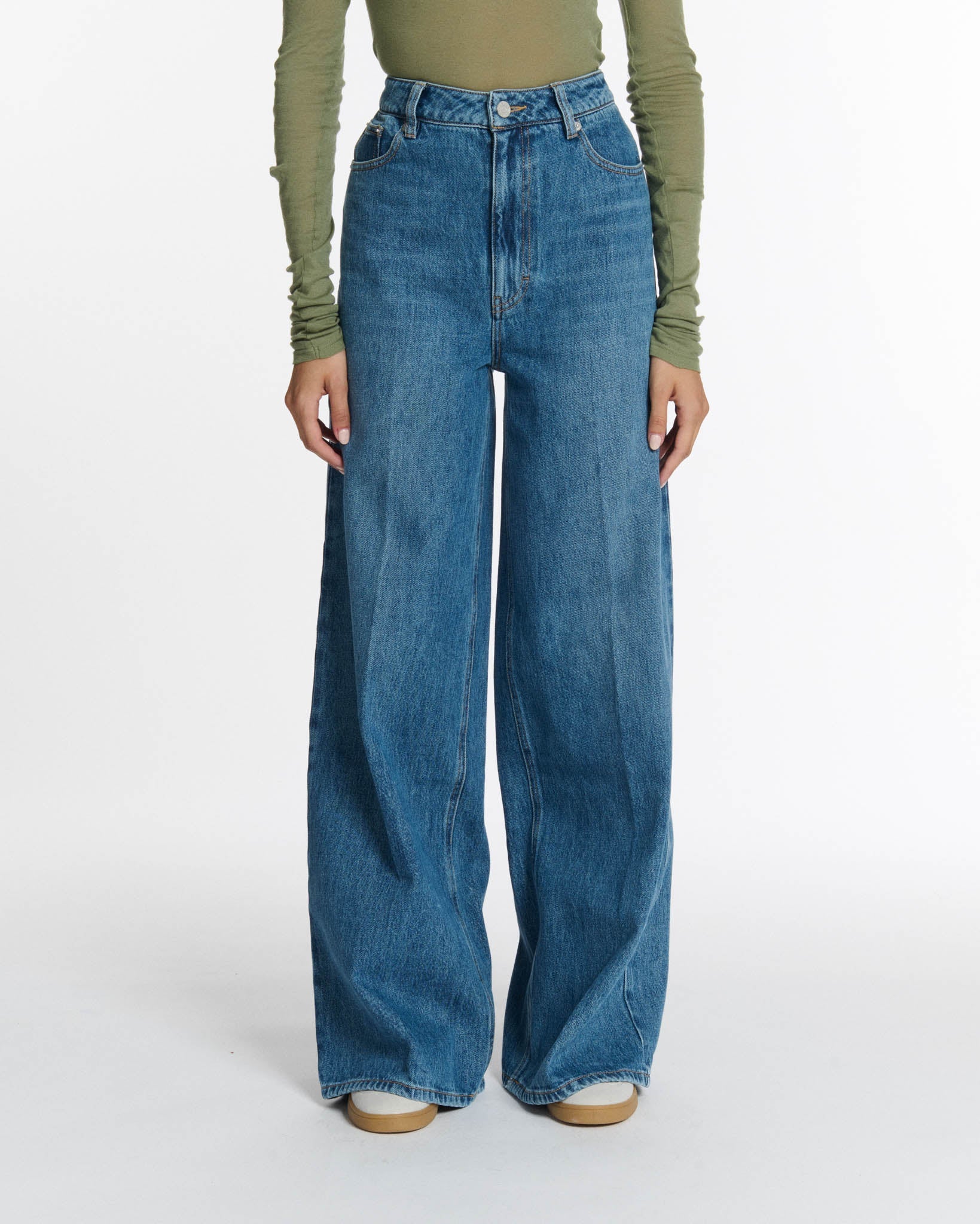Jeans TAYLOR DENIM IN 30 MID BLUE Labdip