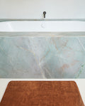 Tapis De Bain - Caramel Liseré Blanc
