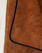 Tapis De Bain - Caramel Liseré Noir