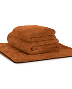 Tapis De Bain - Caramel Liseré Noir