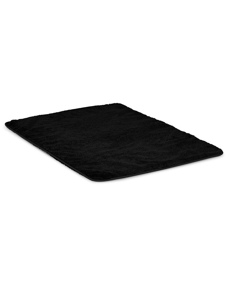 Tapis De Bain - Noir Liseré Noir