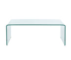 Ginza - Table Basse - Verre Trempé - Transparent