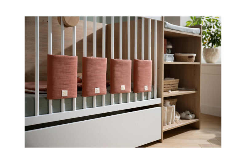 Protections De Barreaux De Lit En Coton